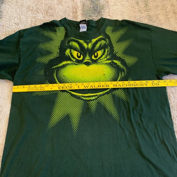 Vintage 2001 The Grinch Big Face T-Shirt Size 3XL - Picture 9 of 11